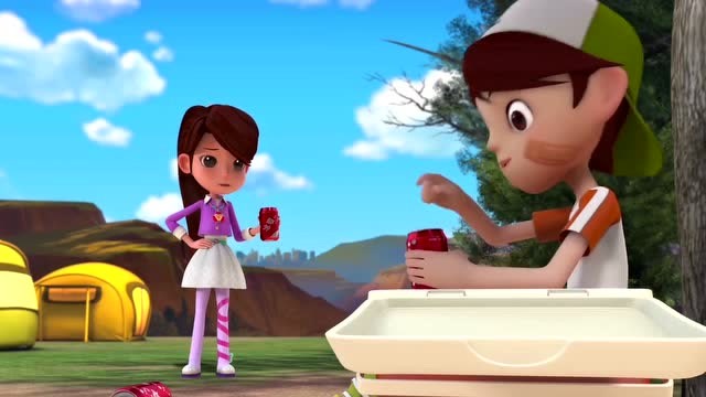 梦境守护者小美友情提醒端木不要喝太多汽水会难受的