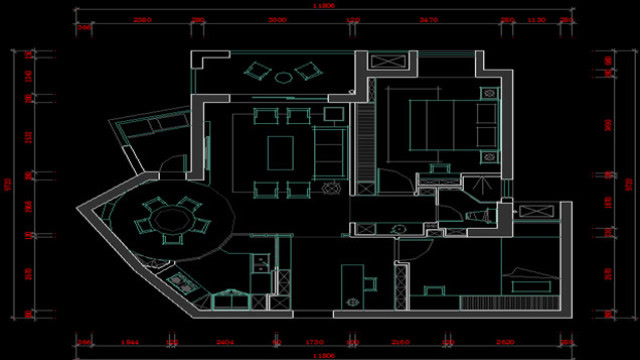 室内设计教程:平面方案优化—翠玲珑布局手法运用