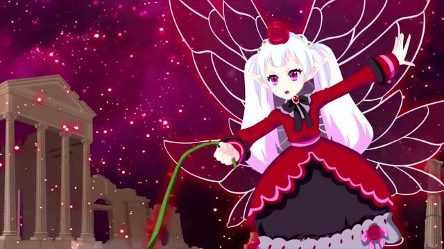 小花仙:梅里美放出了火焰,让火焰将小爱衬托的更美丽