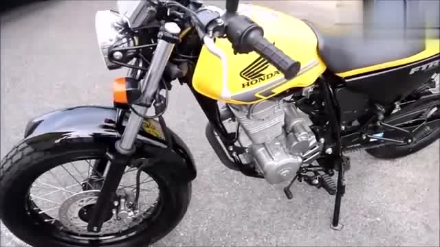 国内罕见的摩托车型:本田ftr223!