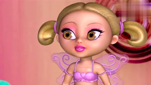 芭比彩虹:美人鱼公主—芭比变身后更漂亮完美了