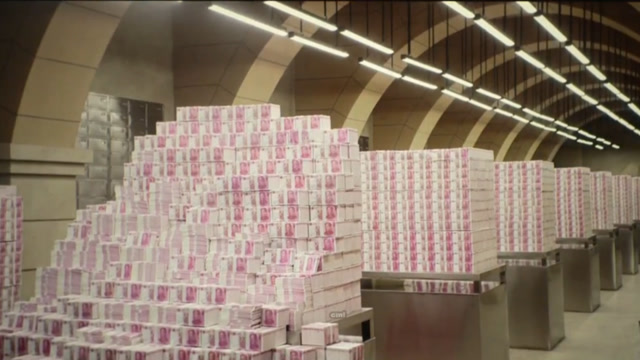 一亿元人民币堆在一起究竟有多高多重?看完大开了眼界!