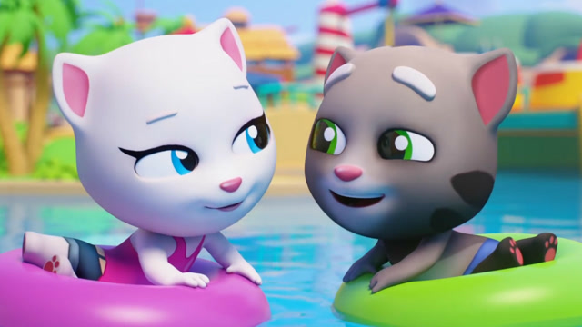 汤姆猫水上乐园talkingtompoollevel102104游戏演练