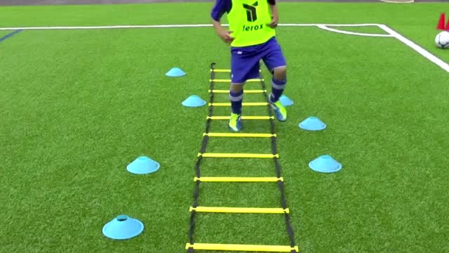 绳梯 标志盘的协调性动作