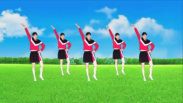 广场热门舞曲《小苹果》基础入门16步健身舞