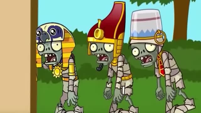 植物大战僵尸:僵尸魔性走路爆笑,豌豆射手在干嘛?