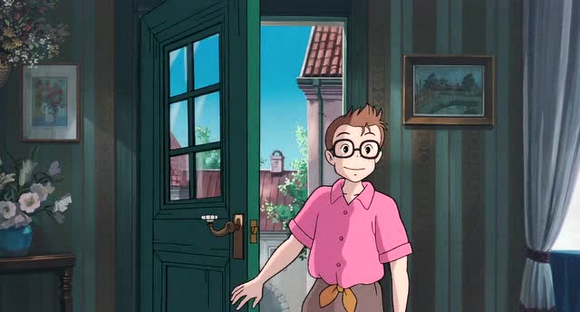 魔女宅急便 蜻蜓这个小男孩为了追琪琪都追上门了