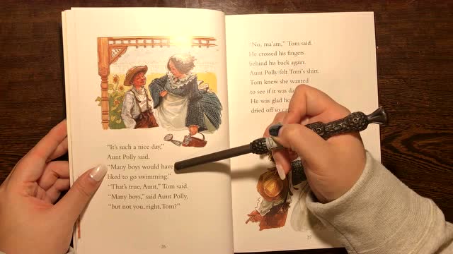 a song for aunt polly | 汤姆索亚历险记