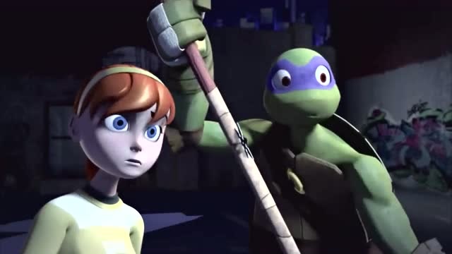 《忍者神龟》艾普:你可真够慢的,这要怎么办啊