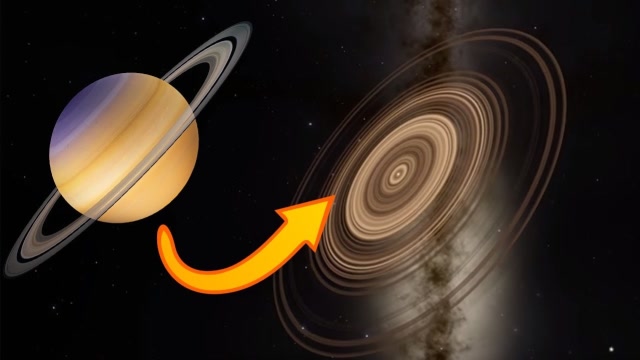 超级"土星"有30多行星环,科学探索:中间为什么有清晰缝隙?