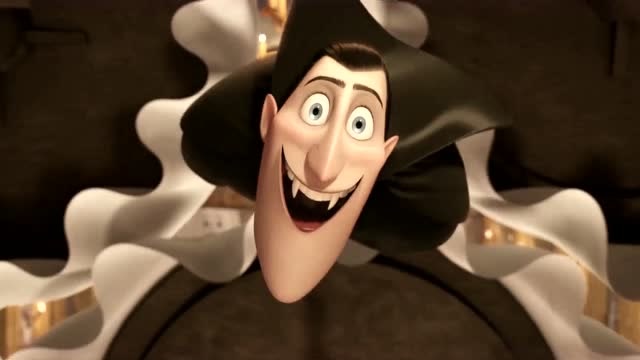 精灵旅社:没想到吸血鬼德古拉和人类小子玩的很起劲哦