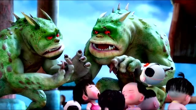 西游记之大圣归来:这些山妖来抓小孩子干嘛?