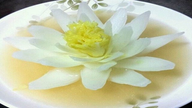 国宴名菜"开水白菜"到底有多牛?绽放那一刻,让人惊叹不已