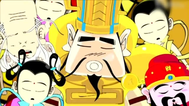 爆笑来袭——千里眼顺风耳向玉皇大帝报告情况