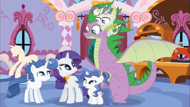 《小马宝莉》珍奇和穗龙!