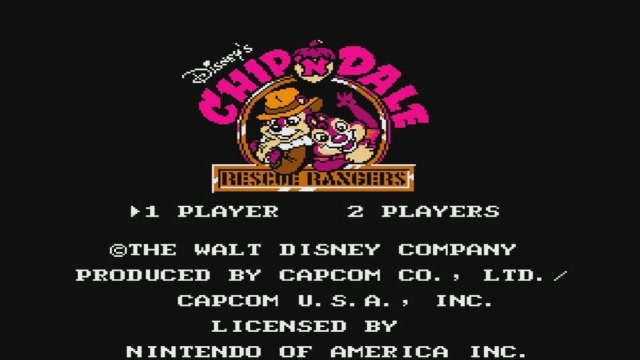 80后fc经典游戏松鼠大作战 满满的都是回忆