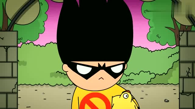 禽兽超人:超人的头发真硬,铁锨都烂了