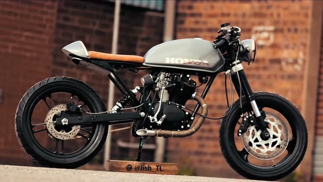 国外车迷如何改装cb125全过程咖啡cafe racer风格