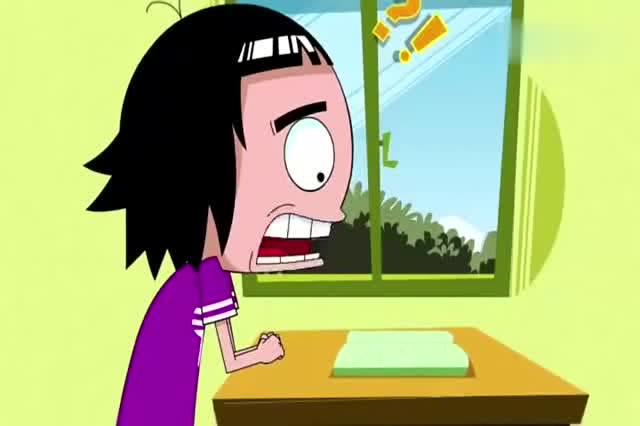 阿u:男人婆上课打小报告,阿u是真强啊,为了上课睡觉想这种办法