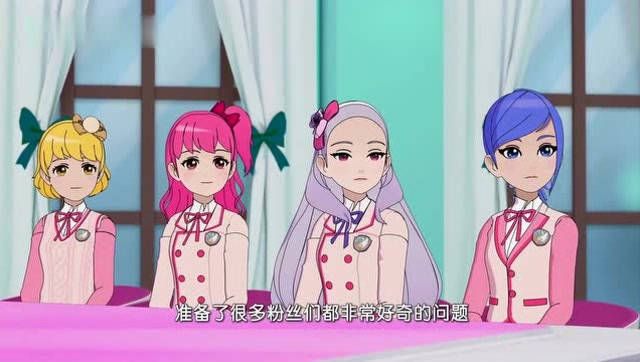 菲梦少女美乐蒂参加脱口秀可是支持人问的问题很刁钻哦