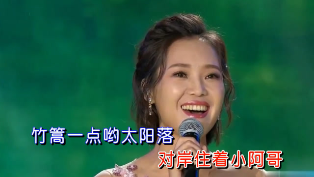 云朵 韩冰《情歌赛过春江水》,春江水泛清波,阿哥阿妹唱情歌!