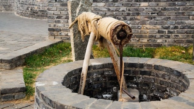 老农挖出"龙眼井",水一直溢出井外,竟在井里捞出奇怪生物