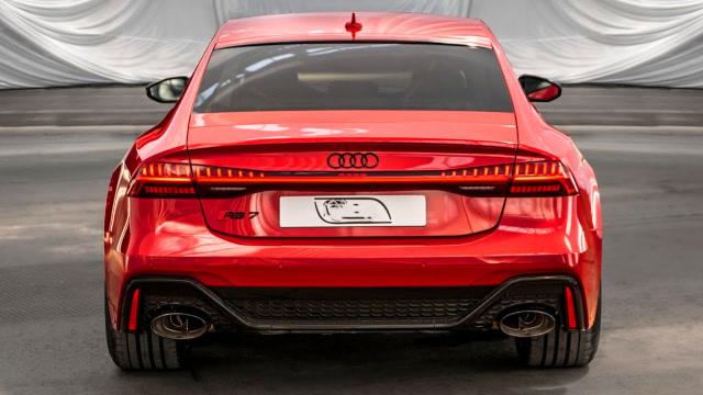 2020款奥迪rs7尾灯亮起那一刻还要什么奔驰宝马