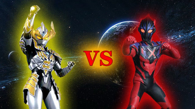 泰迦奥特曼光子大地vs黑暗艾克斯!奥特曼格斗进化0修改皮肤!