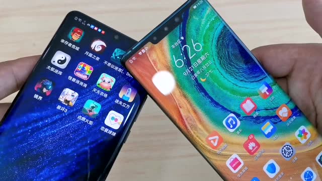 华为mate30pro对比p30pro,太精彩了