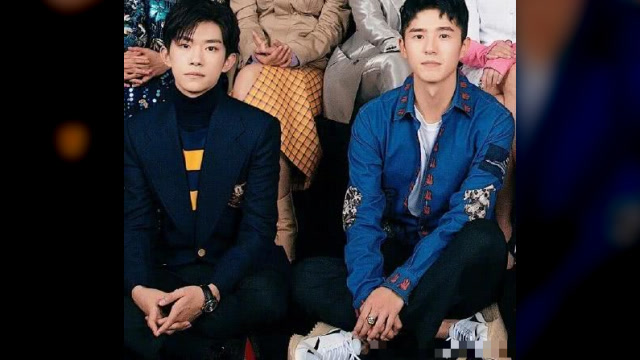 《新桃花扇》剧照,刘昊然易烊千玺胡先煦同框,三大帅哥复刻经典