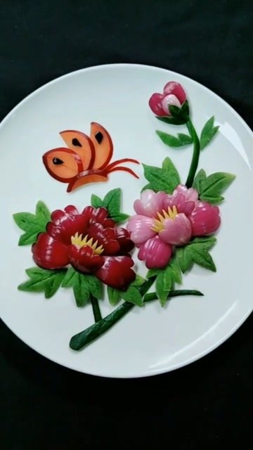 春暖花开,来一个蝶恋花拼盘吧