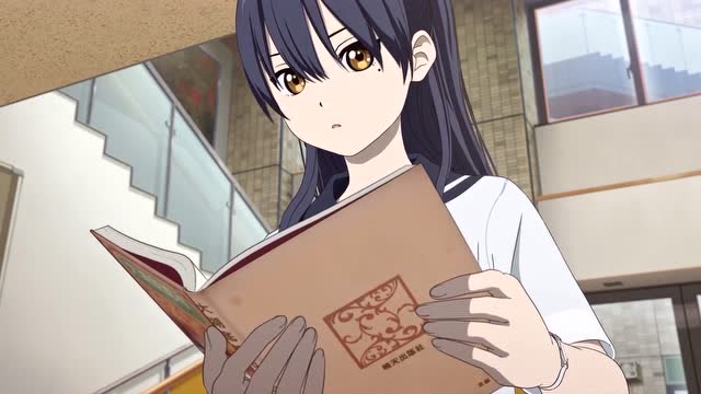 一行琉璃新番你好世界,女主剪辑