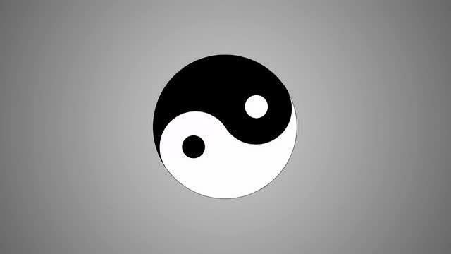 【实验】当太极图高速旋转会看到什么