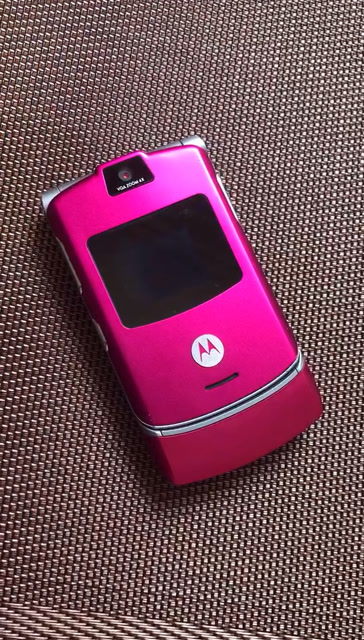 摩托罗拉v3.粉红色记忆,回味无穷.