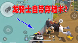 香肠派对：龙骑士皮肤这也太玩赖了，自带穿墙术谁打的过