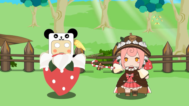 迷你世界格斗动画245集:魔法师慕斯把胖哒变成了草莓