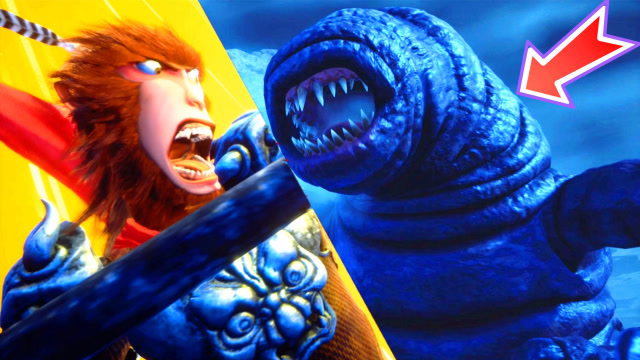 大圣归来49终极boss混沌变成噬天虫王孙悟空将其打败大结局