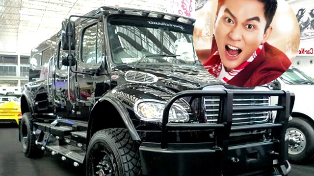 李晨的豪华"巨无霸"座驾!全球限量三台,一脚油门下去两包中华