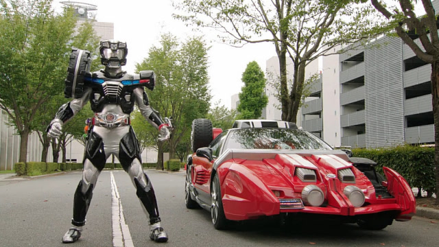 《假面骑士drive》drive首次变身狂野型号,魔进追迹者终于战败!