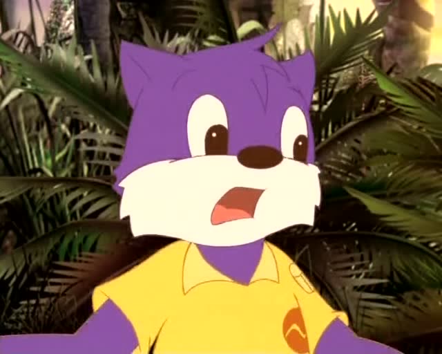 霸王龙凄凉的独处,淘气和蓝猫同情霸王龙