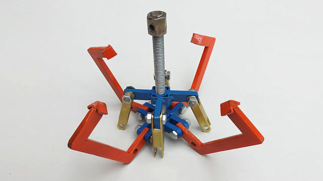 制作四爪焊接夹具,看完忍不住竖起大拇指,真有创意!