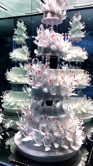 价值200万的黑天鹅蛋糕贫穷限制了想象天价的蛋糕就是不一样