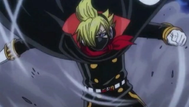 海贼王:山治变身杰尔玛66隐形黑