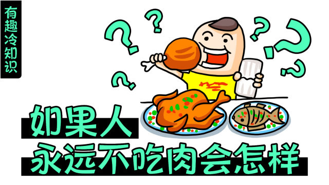 如果人永远不吃肉会怎样?