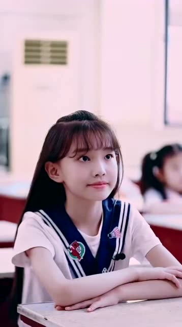 童模宋小睿上课的时候其实还是挺认真的她的成绩也很好