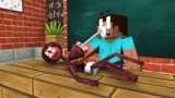 Minecraft动画：怪物们这次的任务是照顾汽笛人！