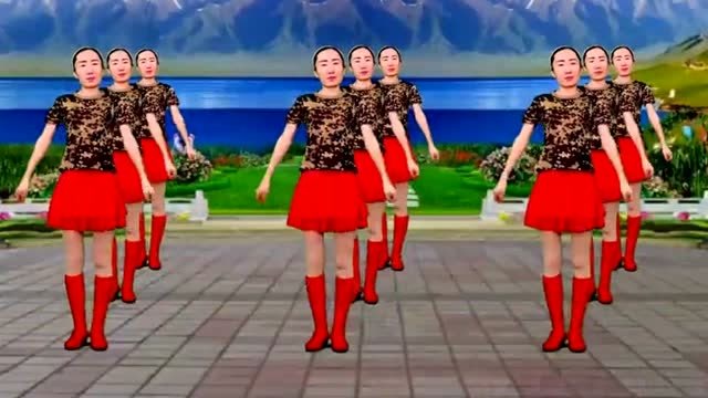 广场舞《绿旋风》简单32步附分解,英姿飒爽,献给无私奉献的您!