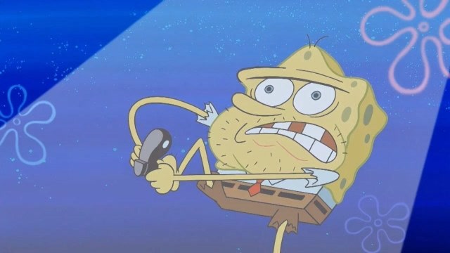 海绵宝宝:野人和海绵宝宝跳踢踏舞,为了一双鞋把房子踩塌了