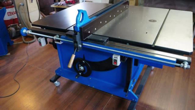 大神自制木工台锯媲美大牌!精度高用料重调节方便外观霸气十足