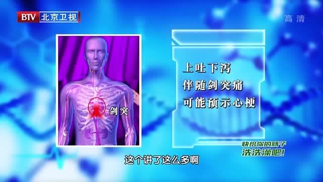 出现上吐下泻并伴有剑突的疼痛女性一定要谨慎可能预示心梗